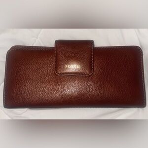 Fossil Cognac color wallet